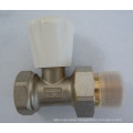 Brass Nickel Plated Radiator Water Valve (a. 0209)